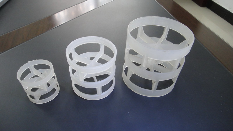 The plastic pall ring packing